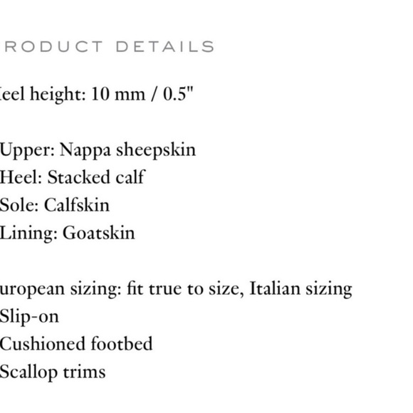 Chloe Black Women's Napa Sheepskin Ballet Flats 8.5 - Picture 2 of 7